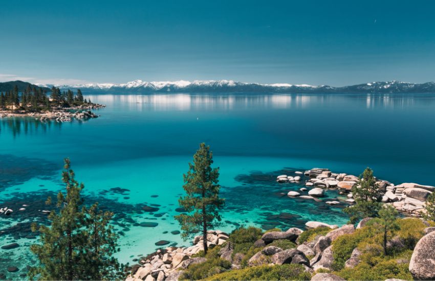 view over Lake Tahoe